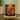 Personalised December Birth Flower Amber Glass Candle