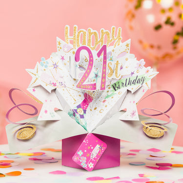 21st Birthday- Pop Up Female