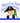 Pirate birthday card.