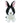 Wilberry Mini Teddy Rabbit Black & White