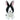 Wilberry Mini Teddy Rabbit Black & White