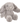 Grey Plush Rabbit 18cm