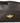 Black Leather Bee Coin Purse