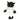 Finger Puppet Sheep White