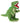 Wilberry Knitted: T-Rex (Green - Small)