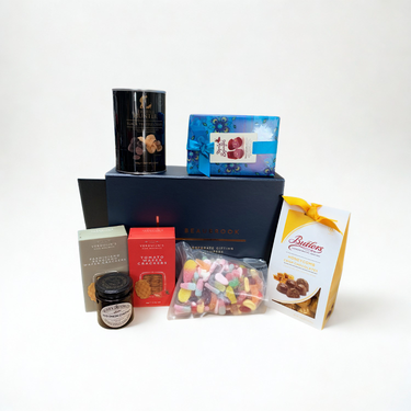 Luxury Sweet & Savoury Hamper Gift Box | Gourmet Crackers, Truffle Crisps & Chocolates