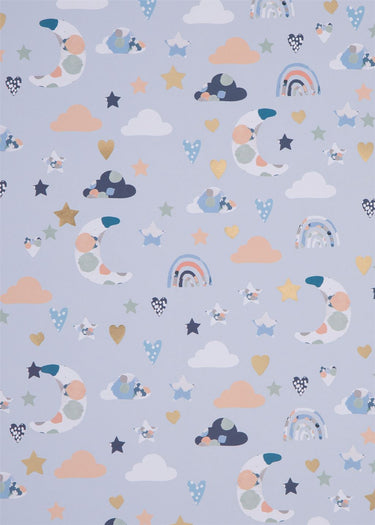Baby Boy Flat Wrap - Single Sheet