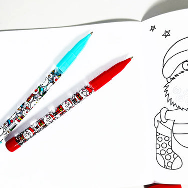 Christmas glitter pen CDU (Santa/Snowmen)