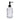 Clear Smoked Glass Soap Dispenser