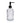 Clear Smoked Glass Soap Dispenser