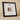 Amore Black Wide Frame 'Love' 4" x 4"