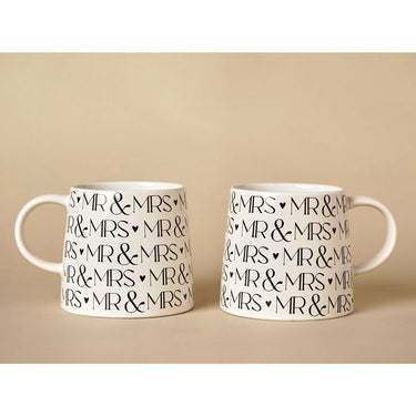 Amore Mugs Set of 2 - Mr And Mrs
