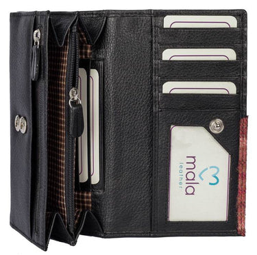 Angus the Cow Matinee Purse Black - RFID