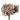 Single 55cm Dahlia Flower Stem - Dusty Pink