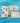 Baby gift set with onesie, cards, and toys on a blue background