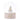 Bambino 'My First Christmas' Penguin Water Globe Pink