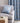 Vivianna Cushion by Dreams & Drapes in Blue 43 x 43cm: Filled Cushion