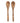 Wooden Salad Set Fork and Spoon