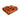 Boo Throw by Bedlam in Orange 120 x 150cm