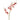 Single Artificial Flowers Pink Mini Orchid Stem 80cm