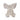 Bambino White Plush Elephant Medium 18cm
