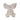 Bambino White Plush Elephant Medium 18cm