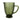 Large Ridged Glass Jug - Green