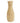 Large Cream Ridged Bottle Vase 36.5CM