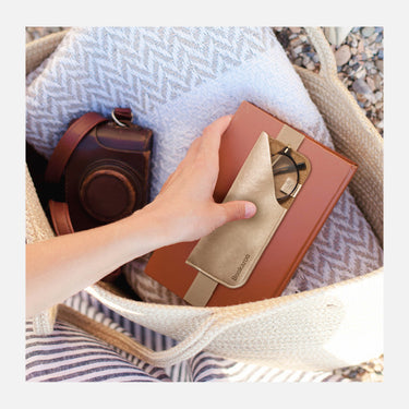 Bookaroo Glasses CASE - Cream