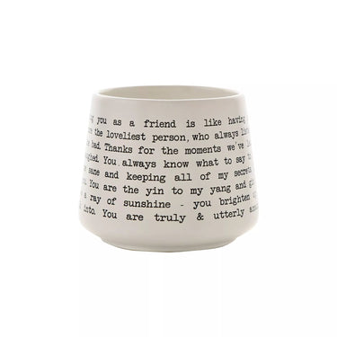 Moments Stoneware Mug - Friend