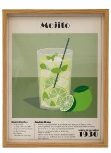 Mojito Wall Art, 40cm