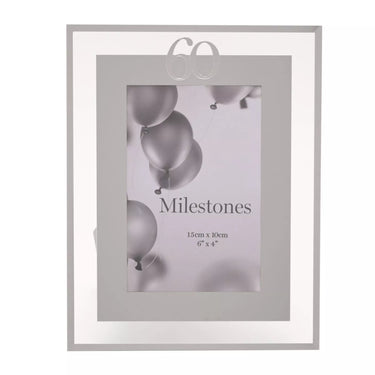 Milestones Mirror Border Frame 4" x 6" - 60