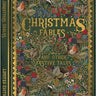 Decorative book cover of 'Christmas Fables and Other Festive Tales' with illustrations of animals and nature.