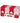 Hamlet Wrapped Red/ Pink Hearts Ballotin