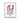 Amore Plastic Photo Frame with Rings Icon - 5" x 7"