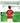Figure wearing happy birthday football shirt. Standing in front of goal with writing across the top which reads 'you're in a league of your own'