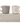 Set of 2 Grey & White Mugs - 50th Anniversary
